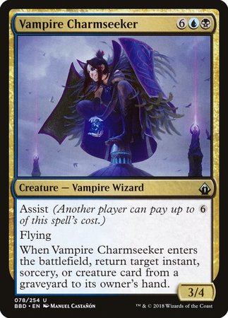 Vampire Charmseeker [Battlebond] | Magic Magpie