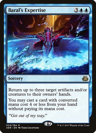 Baral's Expertise [Aether Revolt] | Magic Magpie