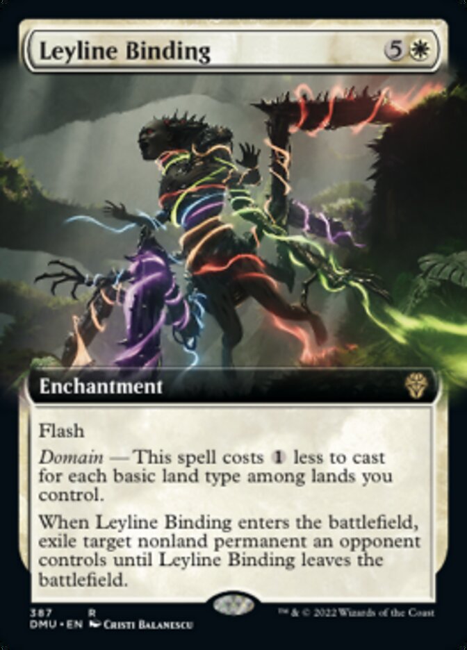 Leyline Binding (Extended Art) [Dominaria United] | Magic Magpie