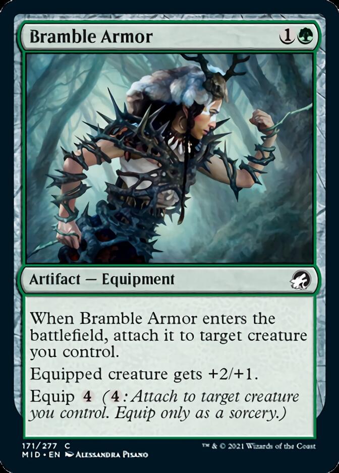 Bramble Armor [Innistrad: Midnight Hunt] | Magic Magpie