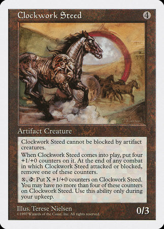 Clockwork Steed [Fifth Edition] | Magic Magpie