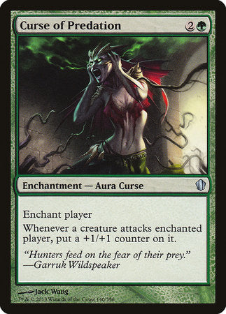 Curse of Predation [Commander 2013] | Magic Magpie