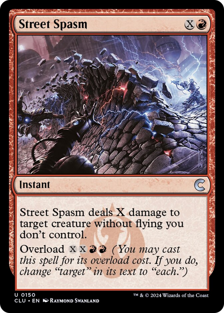 Street Spasm [Ravnica: Clue Edition] | Magic Magpie