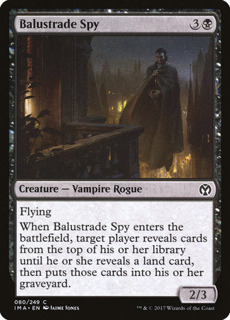 Balustrade Spy [Iconic Masters] | Magic Magpie