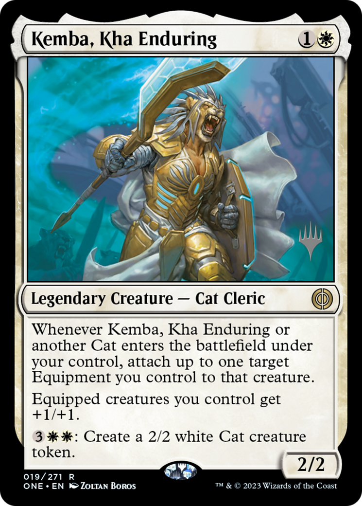 Kemba, Kha Enduring (Promo Pack) [Phyrexia: All Will Be One Promos] | Magic Magpie