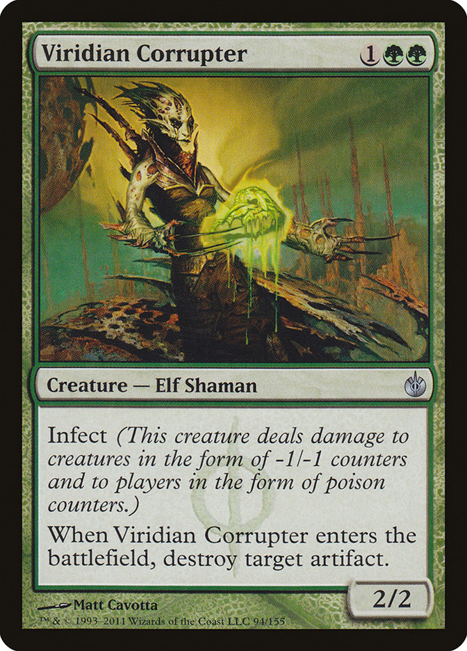 Viridian Corrupter [Mirrodin Besieged] | Magic Magpie