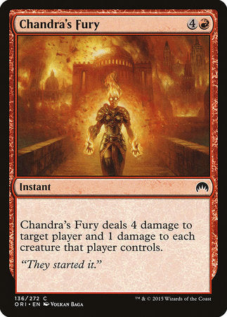 Chandra's Fury [Magic Origins] | Magic Magpie