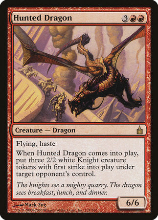 Hunted Dragon [Ravnica: City of Guilds] | Magic Magpie