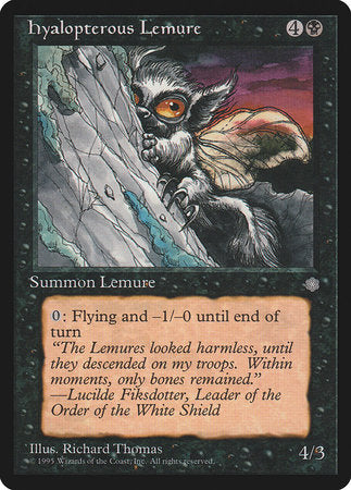 Hyalopterous Lemure [Ice Age] | Magic Magpie