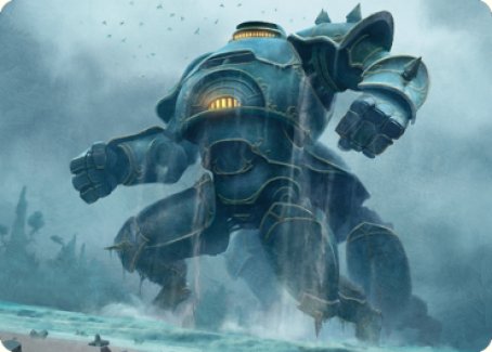 Depth Charge Colossus Art Card [The Brothers' War Art Series] | Magic Magpie