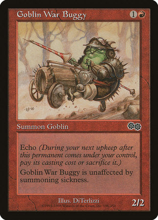 Goblin War Buggy [Urza's Saga] | Magic Magpie