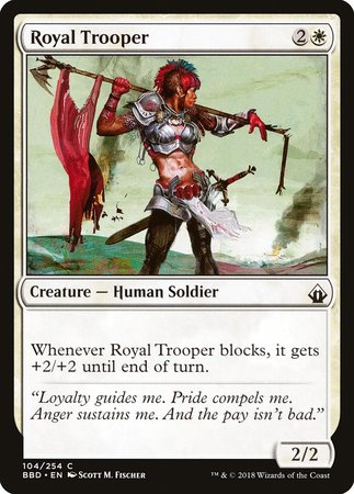 Royal Trooper [Battlebond] | Magic Magpie