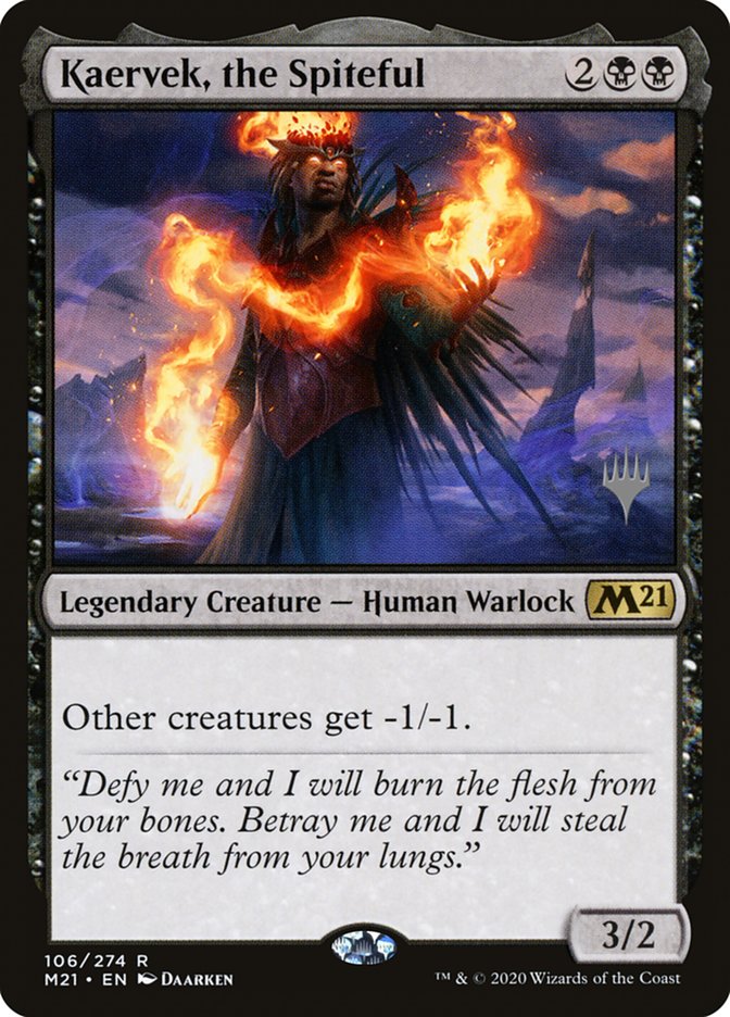 Kaervek, the Spiteful (Promo Pack) [Core Set 2021 Promos] | Magic Magpie