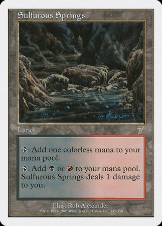 Sulfurous Springs [Seventh Edition] | Magic Magpie