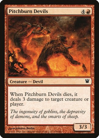 Pitchburn Devils [Innistrad] | Magic Magpie