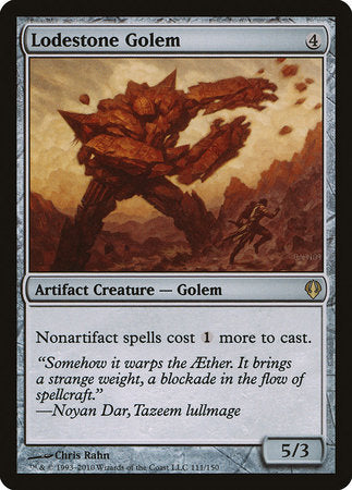 Lodestone Golem [Archenemy] | Magic Magpie