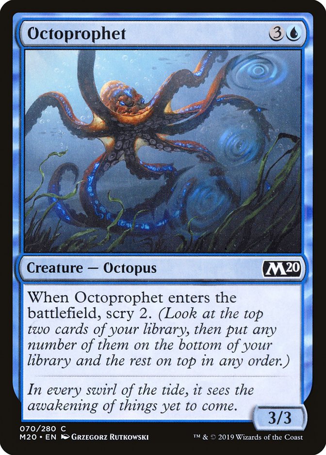 Octoprophet [Core Set 2020] | Magic Magpie
