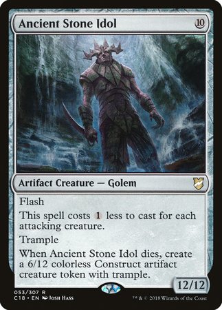 Ancient Stone Idol [Commander 2018] | Magic Magpie