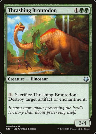 Thrashing Brontodon [Game Night] | Magic Magpie