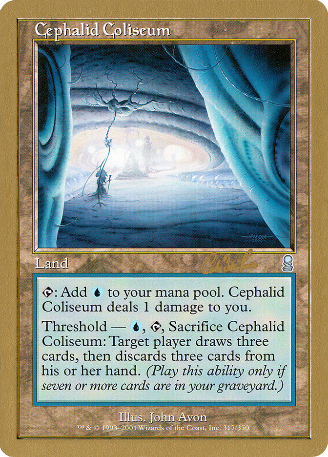 Cephalid Coliseum (Carlos Romao) [World Championship Decks 2002] | Magic Magpie