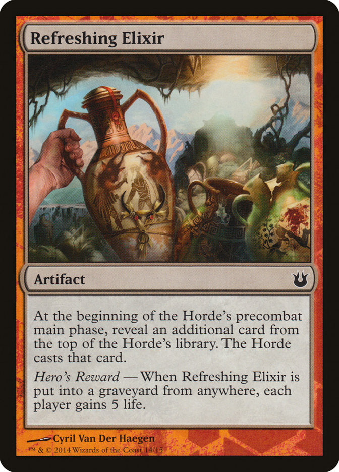 Refreshing Elixir [Born of the Gods Battle the Horde] | Magic Magpie