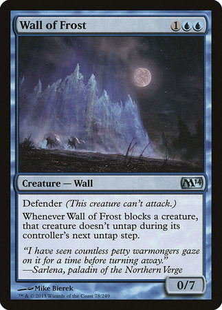 Wall of Frost [Magic 2014] | Magic Magpie