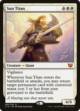 Sun Titan [Commander 2015] | Magic Magpie