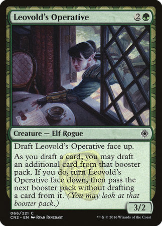 Leovold's Operative [Conspiracy: Take the Crown] | Magic Magpie
