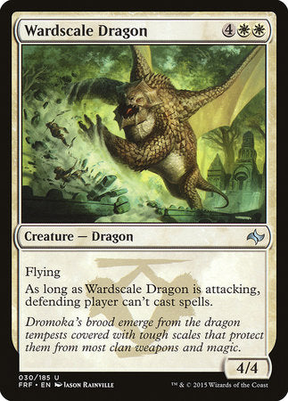 Wardscale Dragon [Fate Reforged] | Magic Magpie