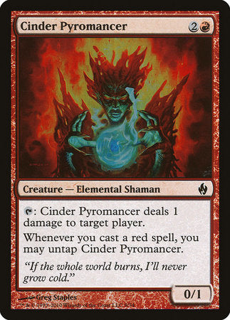 Cinder Pyromancer [Premium Deck Series: Fire and Lightning] | Magic Magpie