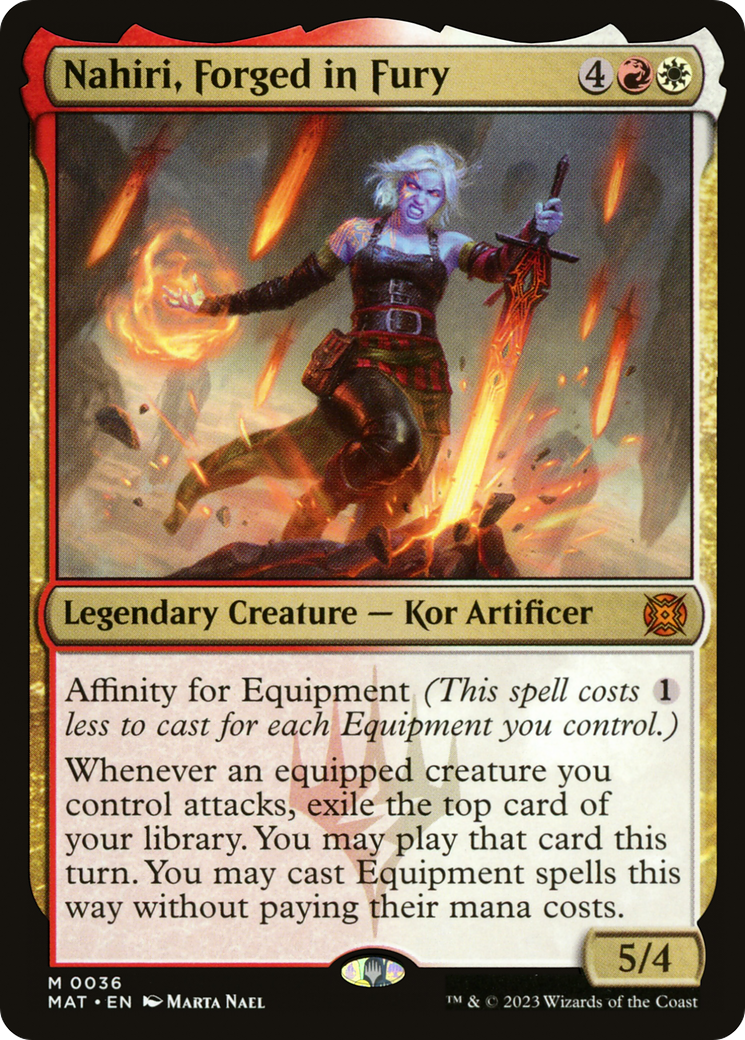 Nahiri, Forged in Fury [March of the Machine: The Aftermath] | Magic Magpie