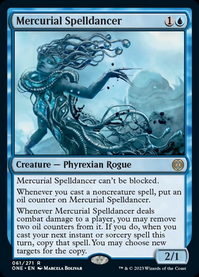 Mercurial Spelldancer [Phyrexia: All Will Be One] | Magic Magpie