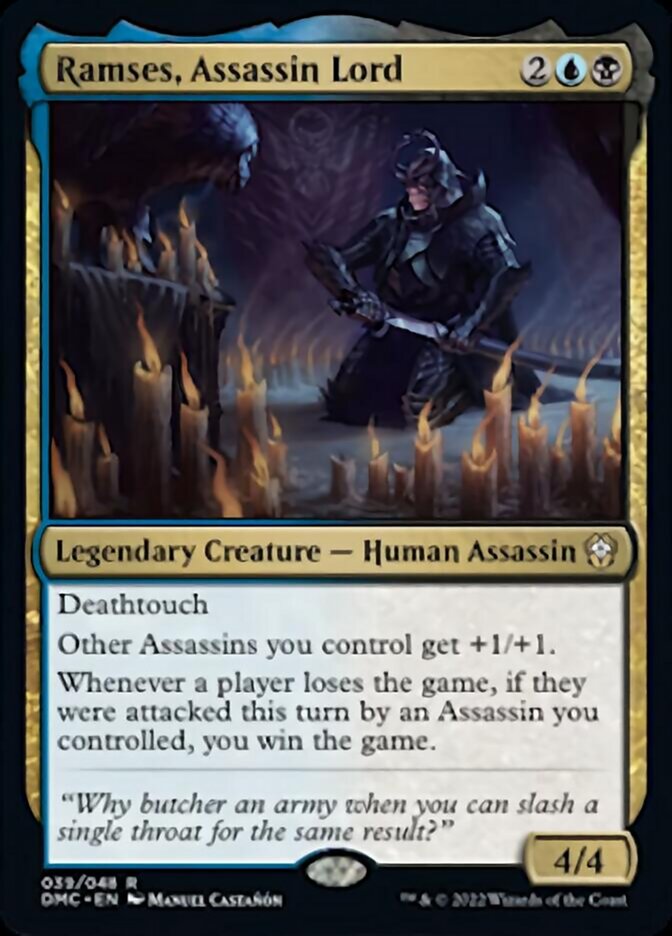 Ramses, Assassin Lord [Dominaria United Commander] | Magic Magpie