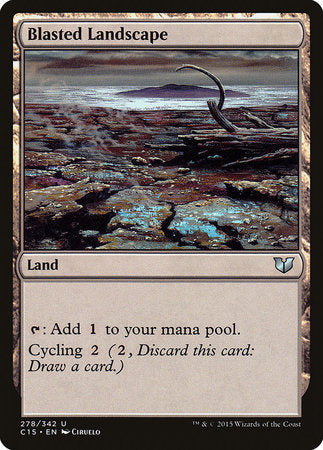 Blasted Landscape [Commander 2015] | Magic Magpie