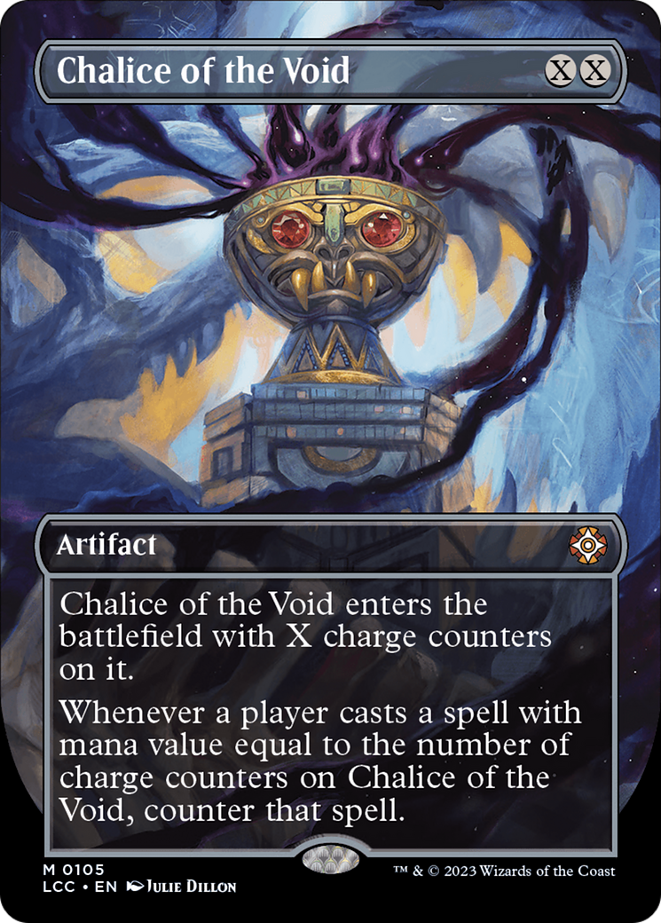 Chalice of the Void (Borderless) [The Lost Caverns of Ixalan Commander] | Magic Magpie