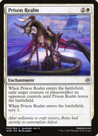 Prison Realm [War of the Spark] | Magic Magpie