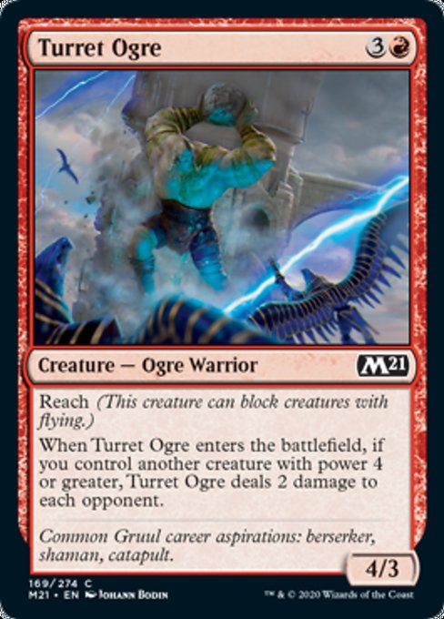 Turret Ogre [Core Set 2021] | Magic Magpie