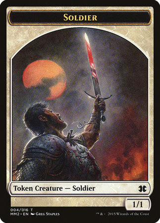 Soldier Token [Modern Masters 2015 Tokens] | Magic Magpie