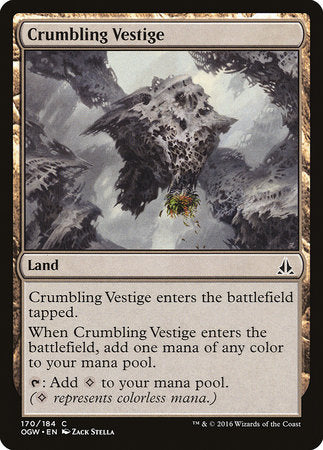 Crumbling Vestige [Oath of the Gatewatch] | Magic Magpie