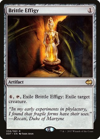 Brittle Effigy [Duel Decks: Merfolk vs. Goblins] | Magic Magpie