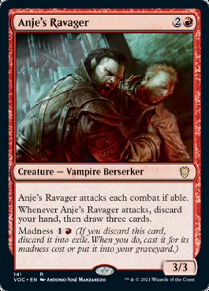 Anje's Ravager [Innistrad: Crimson Vow Commander] | Magic Magpie
