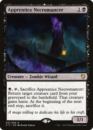 Apprentice Necromancer [Commander 2017] | Magic Magpie