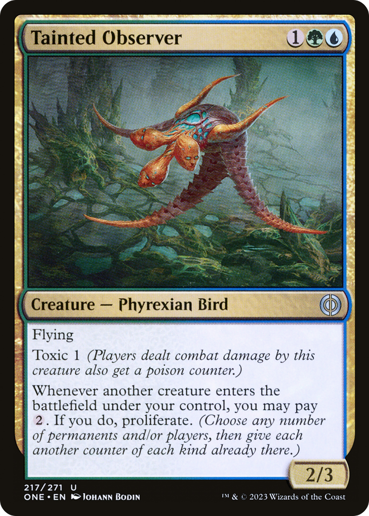 Tainted Observer [Phyrexia: All Will Be One] | Magic Magpie