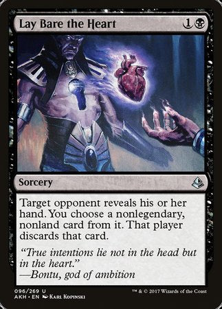 Lay Bare the Heart [Amonkhet] | Magic Magpie