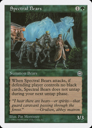 Spectral Bears [Anthologies] | Magic Magpie