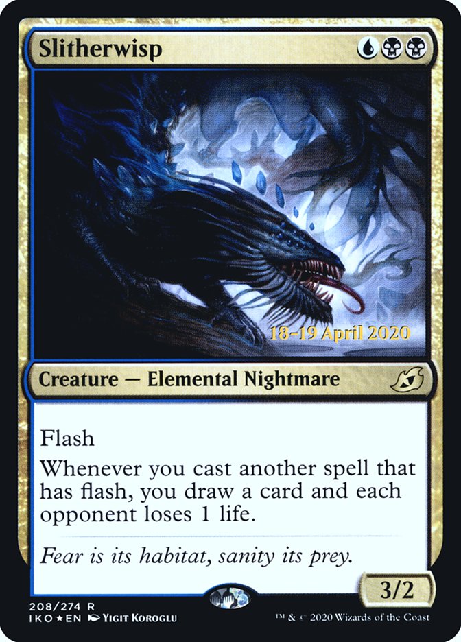 Slitherwisp  [Ikoria: Lair of Behemoths Prerelease Promos] | Magic Magpie