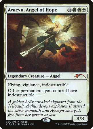 Avacyn, Angel of Hope [Judge Gift Cards 2017] | Magic Magpie