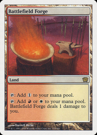 Battlefield Forge [Ninth Edition] | Magic Magpie