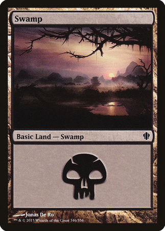 Swamp (346) [Commander 2013] | Magic Magpie