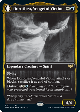 Dorothea, Vengeful Victim // Dorothea's Retribution [Innistrad: Double Feature] | Magic Magpie